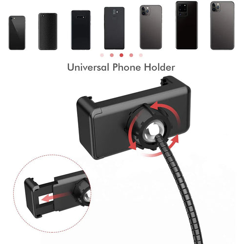 Anneau LED Pro avec Trépied & Télécommande – Éclairage Parfait pour Selfie, TikTok & Streaming