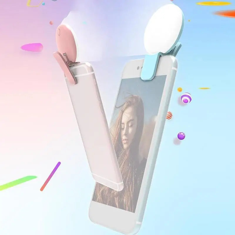 Mini Lumière LED Portable – Éclairage Selfie pour Téléphone, TikTok & Vidéo