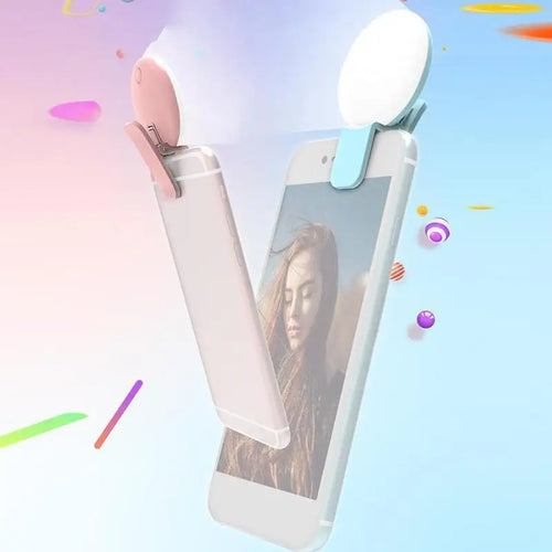 Mini Lumière LED Portable – Éclairage Selfie pour Téléphone, TikTok & Vidéo