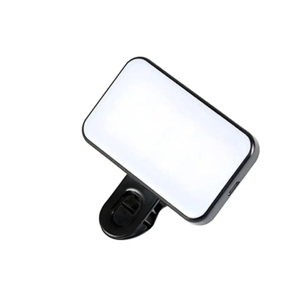 Mini Anneau LED Rechargeable – Éclairage Pro pour Selfie, Vidéo & Streaming (3 Modes)