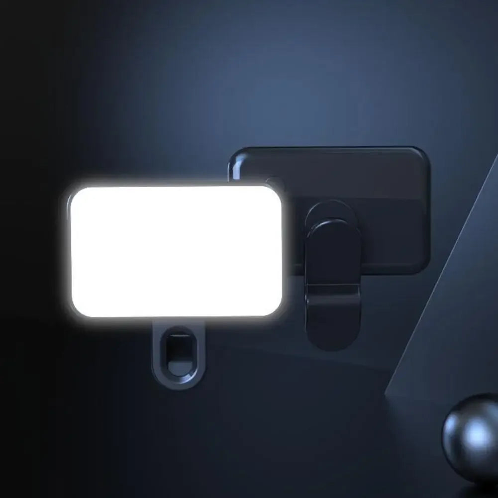 Mini Anneau LED Rechargeable – Éclairage Pro pour Selfie, Vidéo & Streaming (3 Modes)
