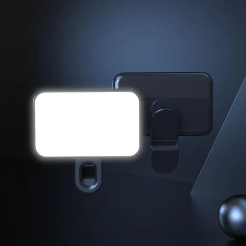Mini Anneau LED Rechargeable – Éclairage Pro pour Selfie, Vidéo & Streaming (3 Modes)