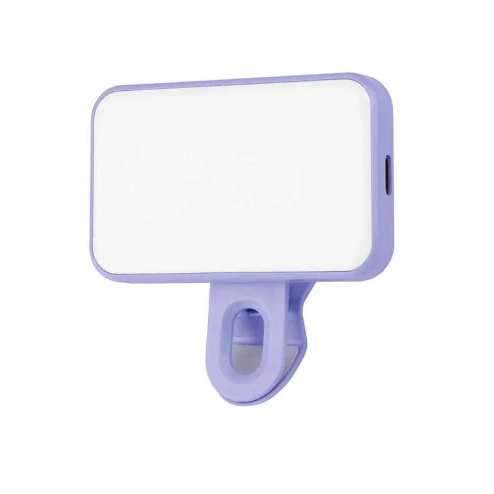 Mini Anneau LED Rechargeable – Éclairage Pro pour Selfie, Vidéo & Streaming (3 Modes)
