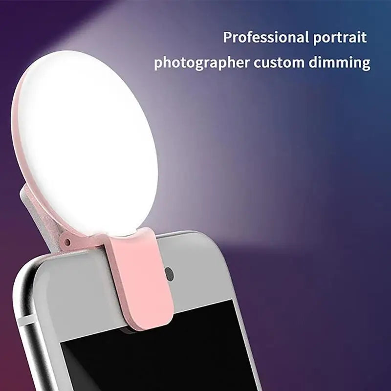 Mini Lumière LED Portable – Éclairage Selfie pour Téléphone, TikTok & Vidéo