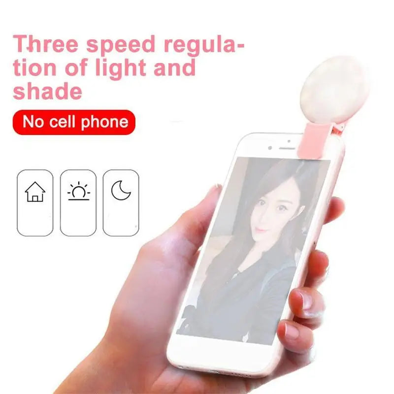 Mini Lumière LED Portable – Éclairage Selfie pour Téléphone, TikTok & Vidéo