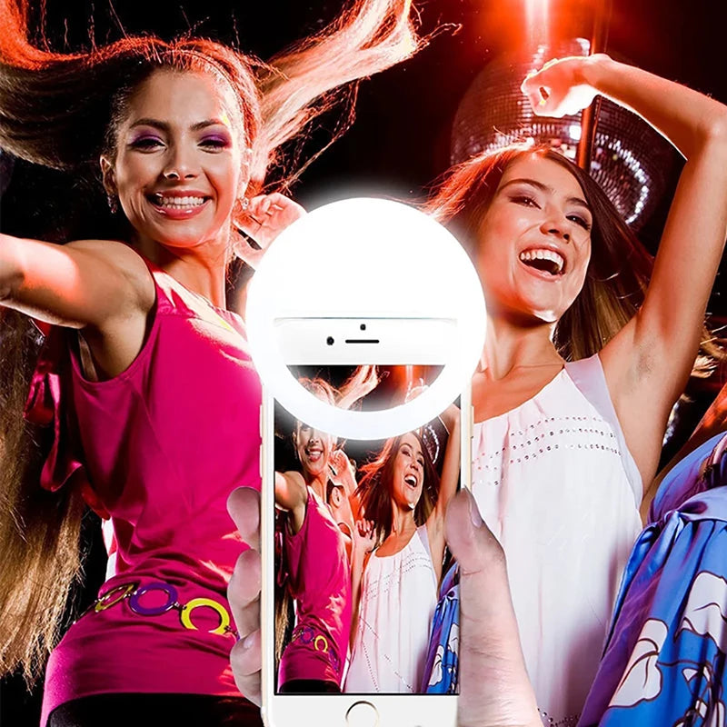 Boost tes vidéos avec cet Anneau LED Selfie ultra lumineux !