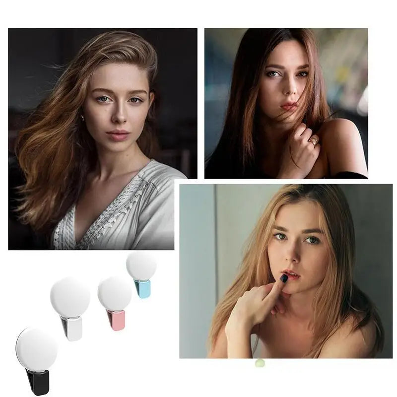 Mini Lumière LED Portable – Éclairage Selfie pour Téléphone, TikTok & Vidéo
