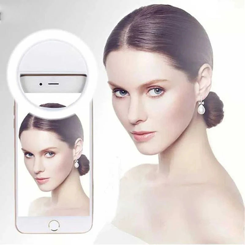 Boost tes vidéos avec cet Anneau LED Selfie ultra lumineux !