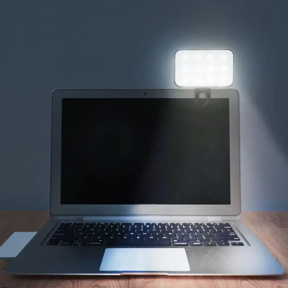 Mini Anneau LED Rechargeable – Éclairage Pro pour Selfie, Vidéo & Streaming (3 Modes)
